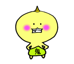 Cute imp sticker #9748980