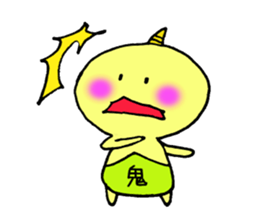 Cute imp sticker #9749004