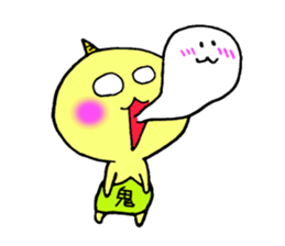 Cute imp sticker #9749007