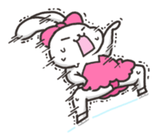 Figure skater Nina sticker #9749520