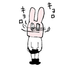 Masked Bunny sticker #9749700