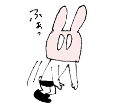 Masked Bunny sticker #9749709