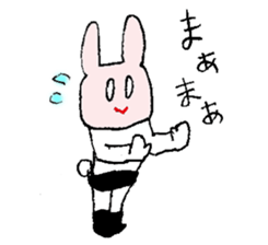 Masked Bunny sticker #9749711