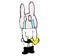 Masked Bunny sticker #9749714