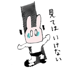 Masked Bunny sticker #9749719