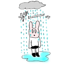 Masked Bunny sticker #9749725