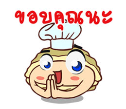 Oyster Delicious Clean Healthy Fun & Fin sticker #9750056