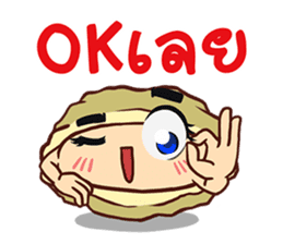 Oyster Delicious Clean Healthy Fun & Fin sticker #9750074