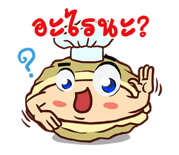 Oyster Delicious Clean Healthy Fun & Fin sticker #9750090