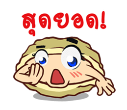 Oyster Delicious Clean Healthy Fun & Fin sticker #9750091