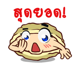 Oyster Delicious Clean Healthy Fun & Fin sticker #9750091