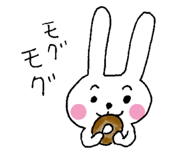 Happy Rabbit boy sticker #9750795