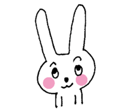 Happy Rabbit boy sticker #9750807