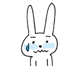 Happy Rabbit boy sticker #9750810