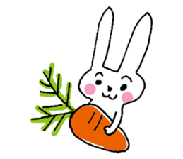 Happy Rabbit boy sticker #9750815