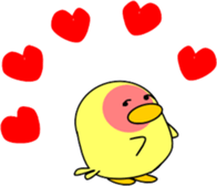 Day cute duck2 sticker #9750868