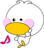 Day cute duck2 sticker #9750875
