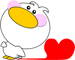 Day cute duck2 sticker #9750876