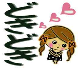 Pretty! Toque of girls 3 sticker #9751266