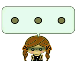 Pretty! Toque of girls 3 sticker #9751279