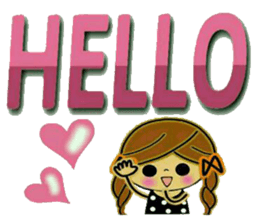 Pretty! Toque of girls 3 sticker #9751282