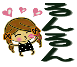 Pretty! Toque of girls 3 sticker #9751292