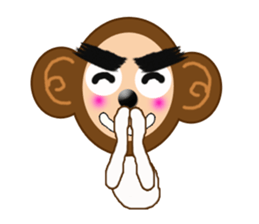 XOXO Monkeys4-1 sticker #9751537