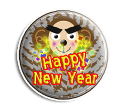 XOXO Monkeys4-1 sticker #9751544