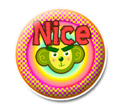 XOXO Monkeys4-1 sticker #9751547