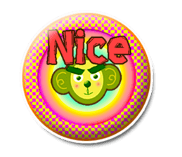 XOXO Monkeys4-1 sticker #9751547