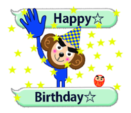 XOXO Monkeys4-1 sticker #9751548