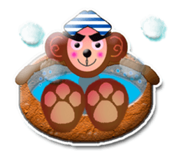 XOXO Monkeys4-1 sticker #9751552