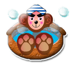 XOXO Monkeys4-1 sticker #9751552