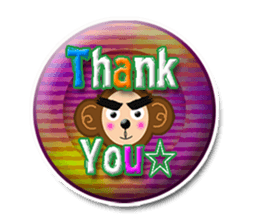 XOXO Monkeys4-1 sticker #9751554