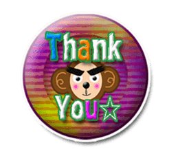 XOXO Monkeys4-1 sticker #9751554