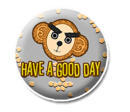 XOXO Monkeys4-1 sticker #9751571