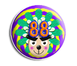 XOXO Monkeys5-1 sticker #9751618