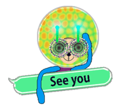 XOXO Monkeys5-1 sticker #9751622