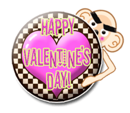 XOXO Monkeys5-1 sticker #9751626