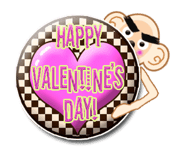 XOXO Monkeys5-1 sticker #9751626