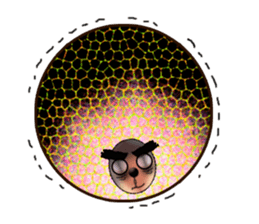 XOXO Monkeys5-1 sticker #9751635