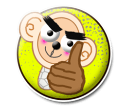 XOXO Monkeys5-1 sticker #9751645