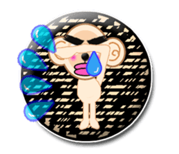 XOXO Monkeys5-1 sticker #9751651