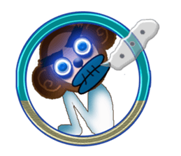 PRISCILLA!monkeys3-1 sticker #9751859