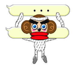 PRISCILLA!monkeys3-1 sticker #9751874
