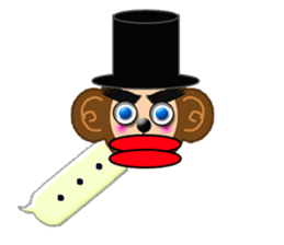 PRISCILLA!monkeys3-1 sticker #9751890