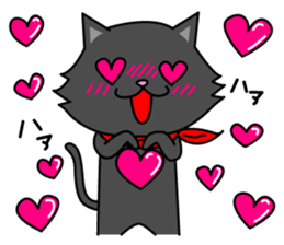 Shiro &Kuro part1 Kuro ver. sticker #9752042