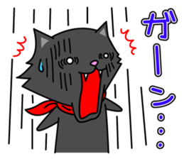 Shiro &Kuro part1 Kuro ver. sticker #9752047