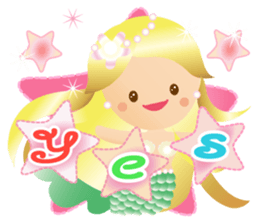 Happy Mermaid sticker #9752220