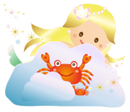 Happy Mermaid sticker #9752235